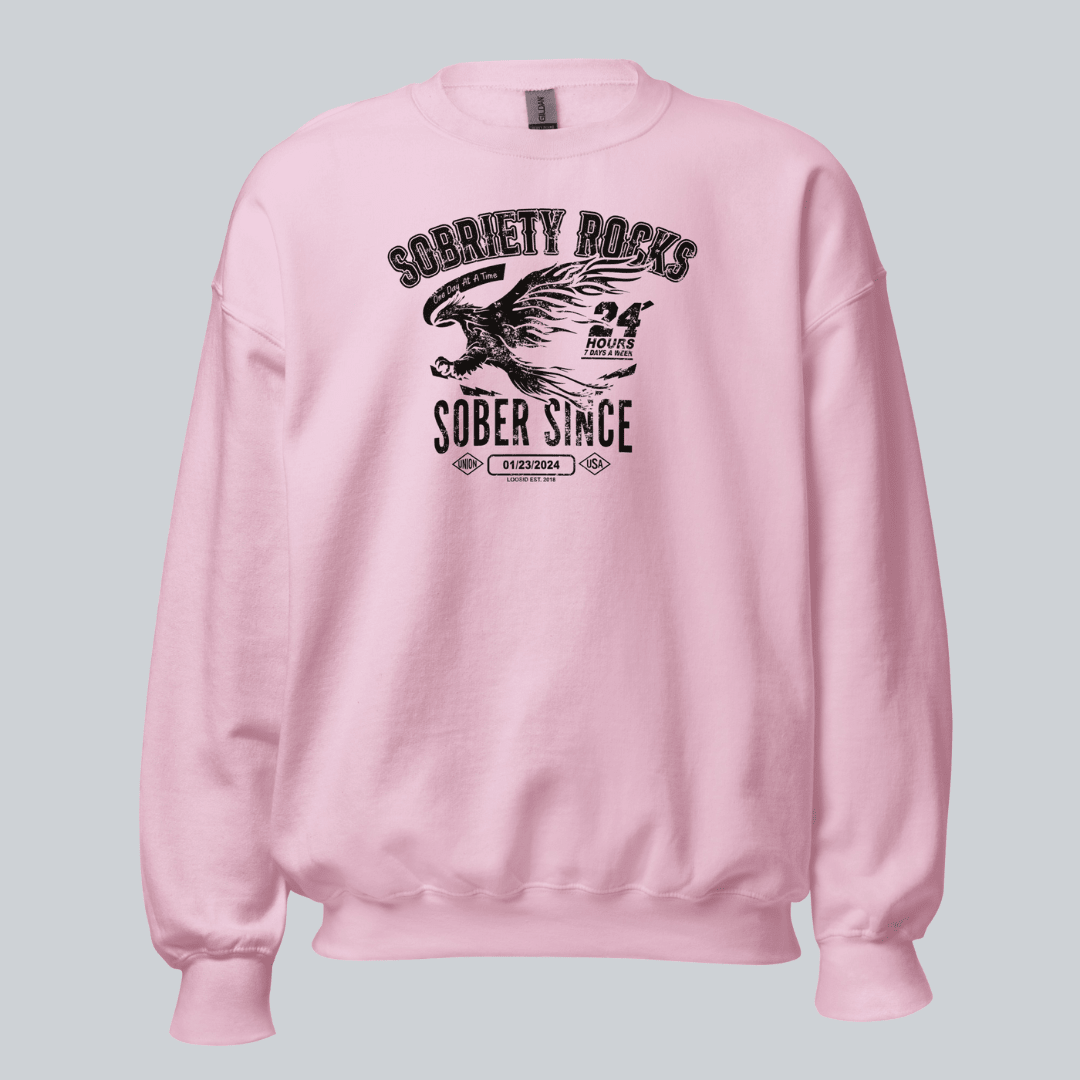 Sober Since Recovery Hoodie product photo (view 30)