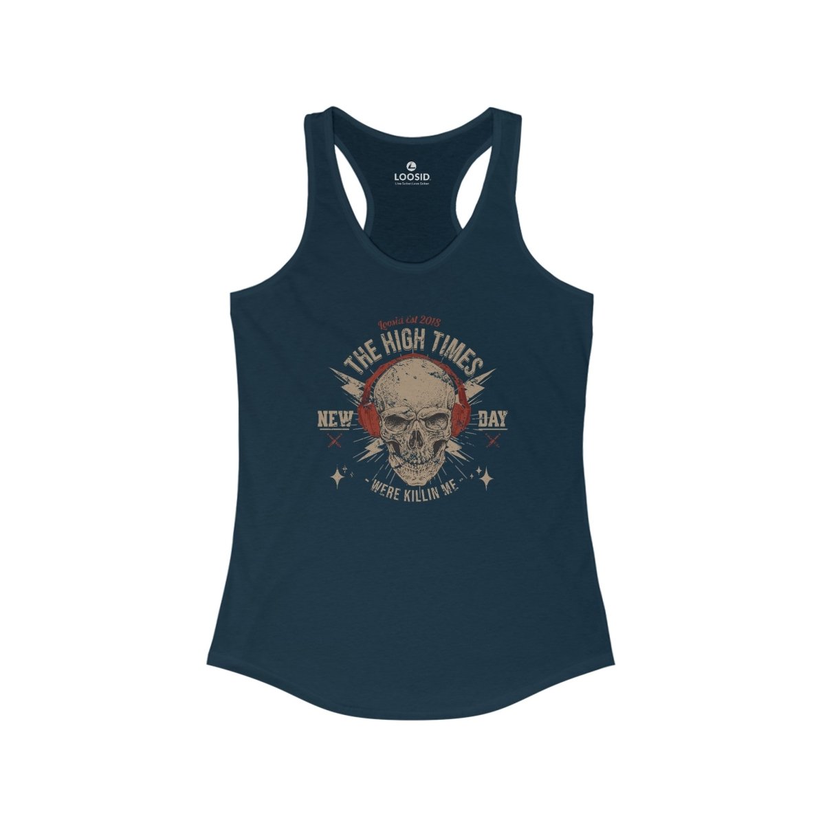 High Times Were Killing Me Sober Tank Top packaging detail (view 8)