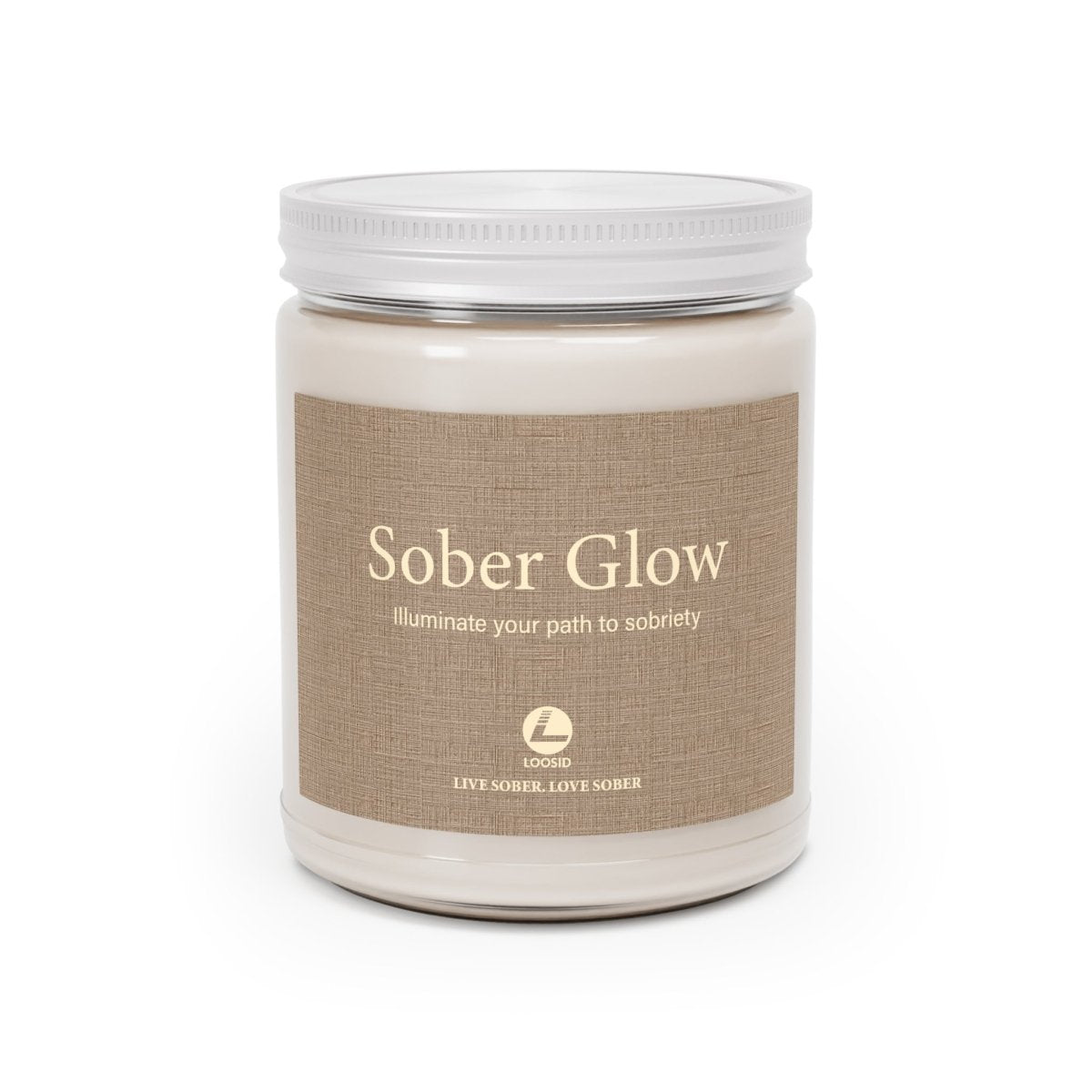Sober Glow Sobriety Gift flat lay styled image (view 3)