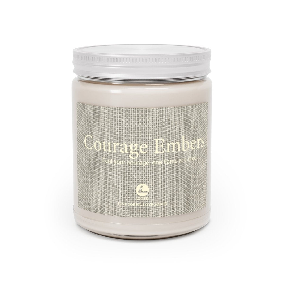 Courage Embers Sobriety Gift close-up view (view 2)