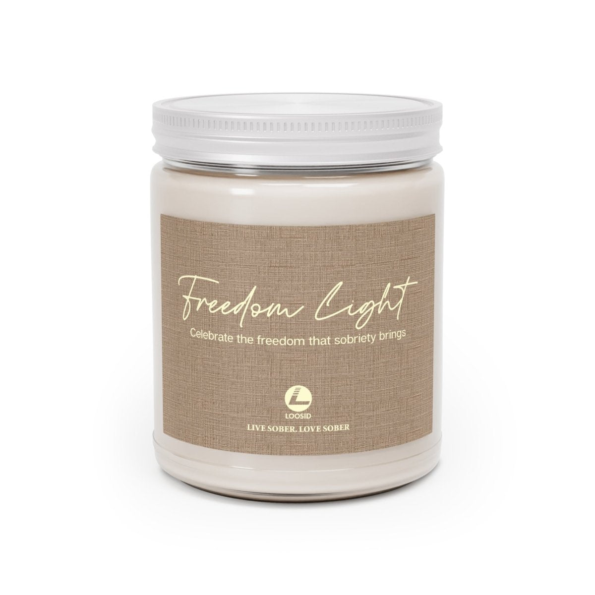 Freedom Light Sobriety Candle lifestyle view (view 5)