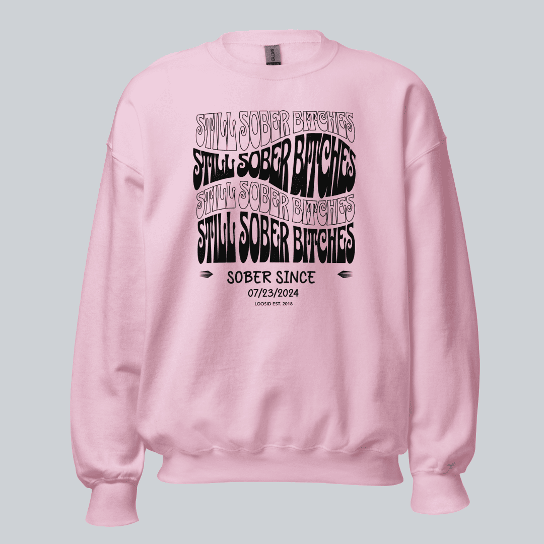 Still Sober B Recovery Hoodie featuring the design (view 31)
