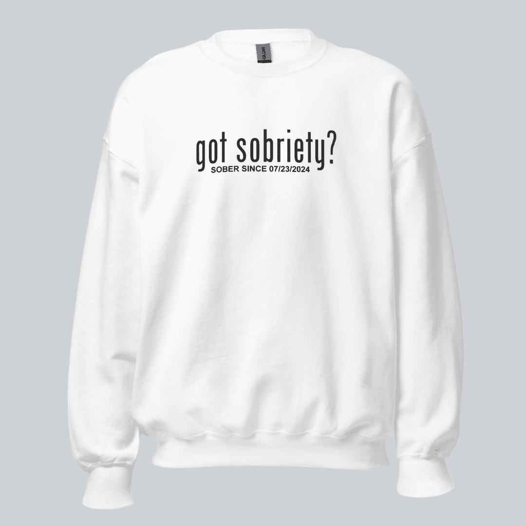 Got Sobriety Recovery Hoodie lifestyle view (view 25)