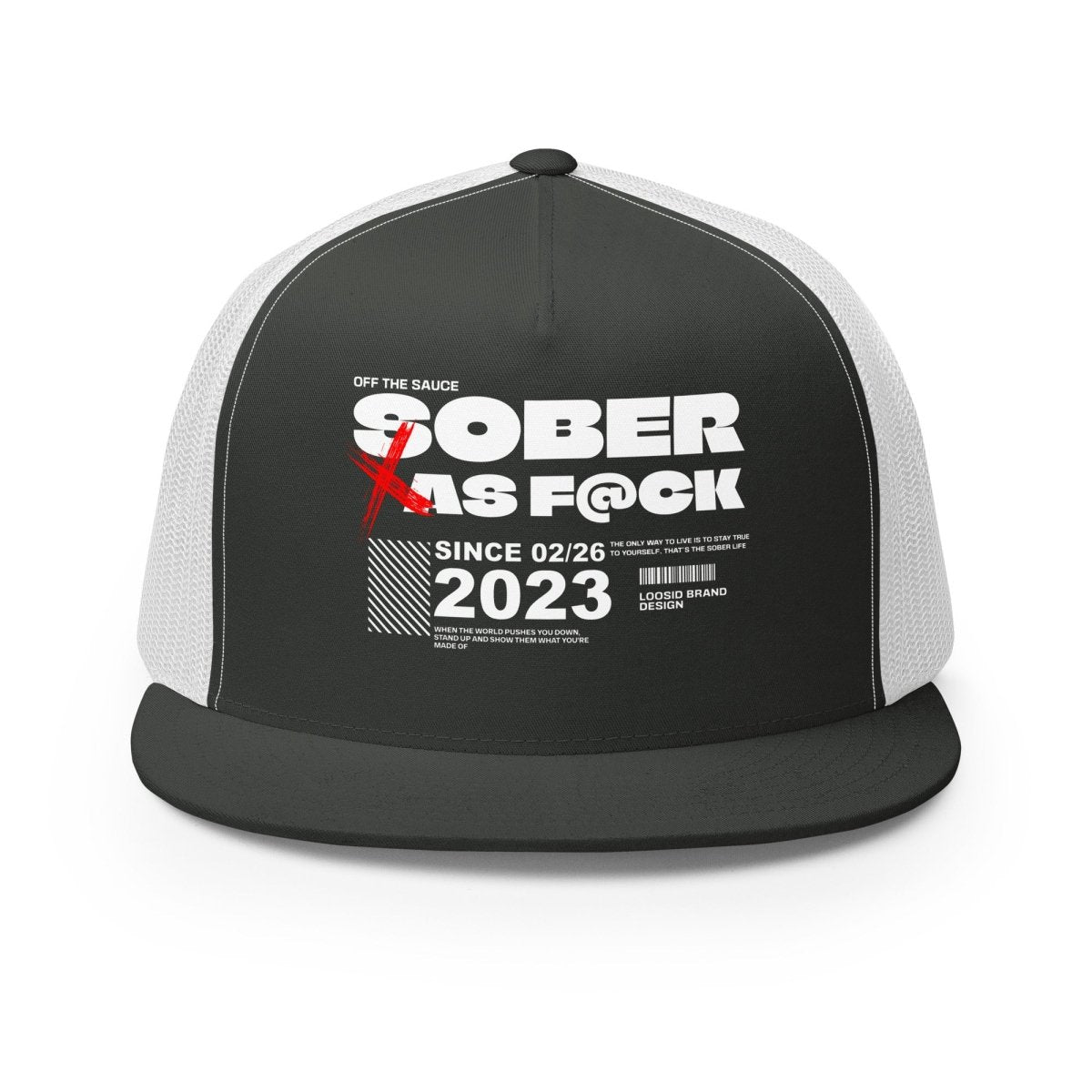 Sober As F*ck Sober Hat back view (view 7)