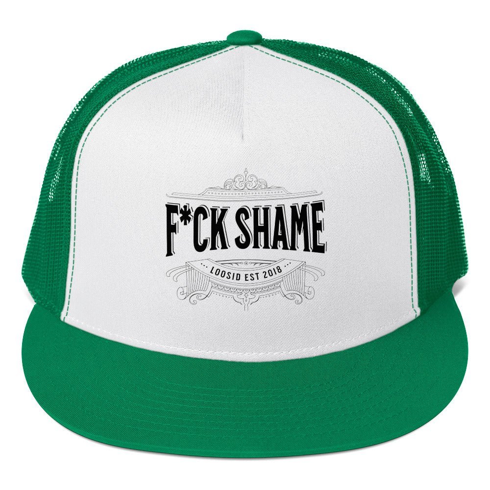 Loosid F*ck Shame Sober Hat featuring the design