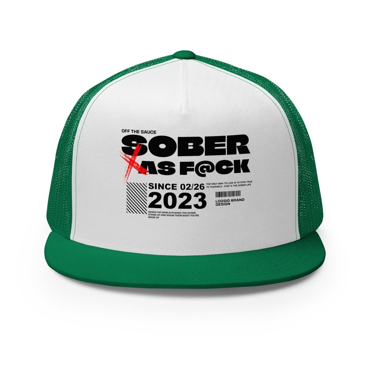 Sober As F*ck Sober Hat fit detail (view 9)