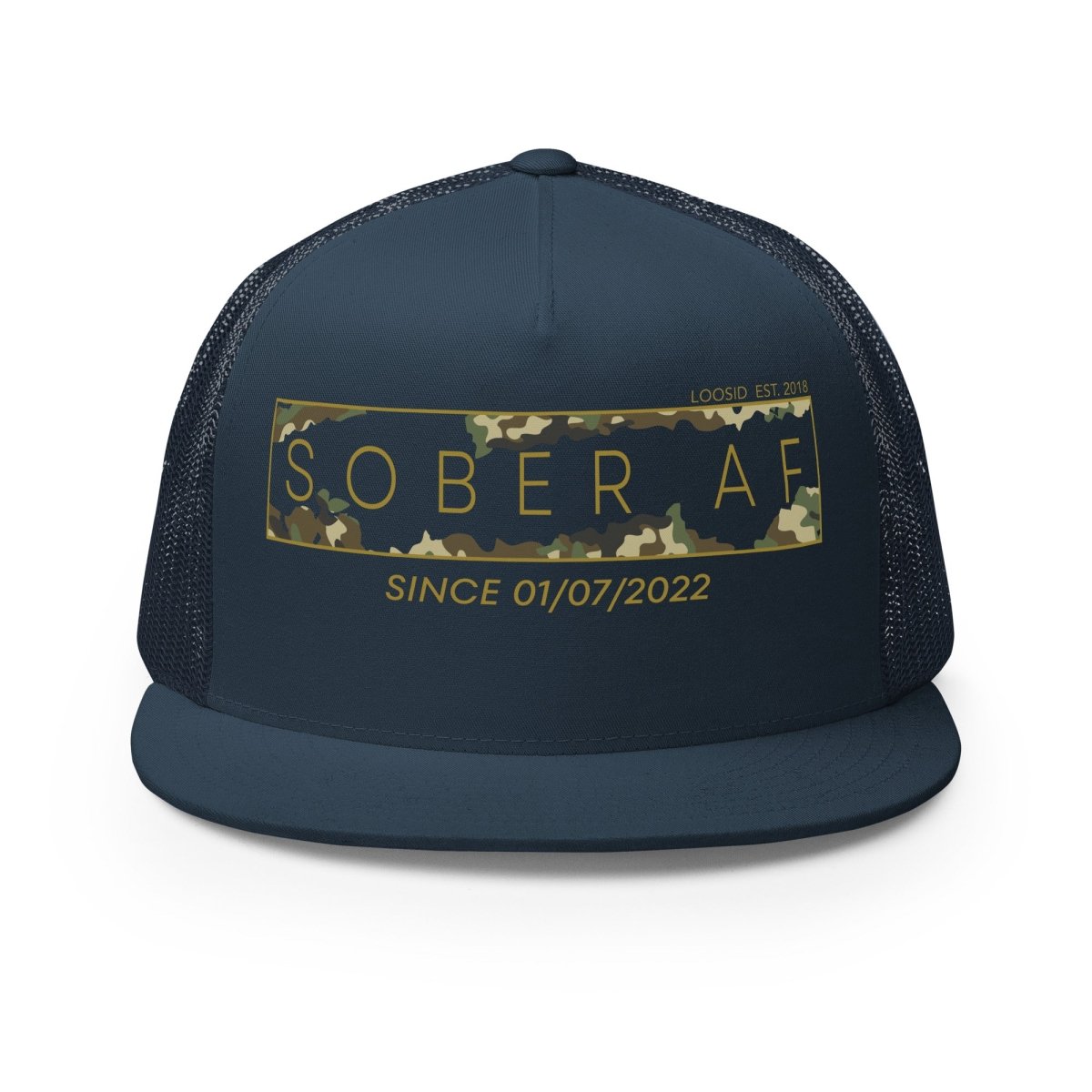 Sober AF Personalized Sober Sober Hat graphic detail (view 4)