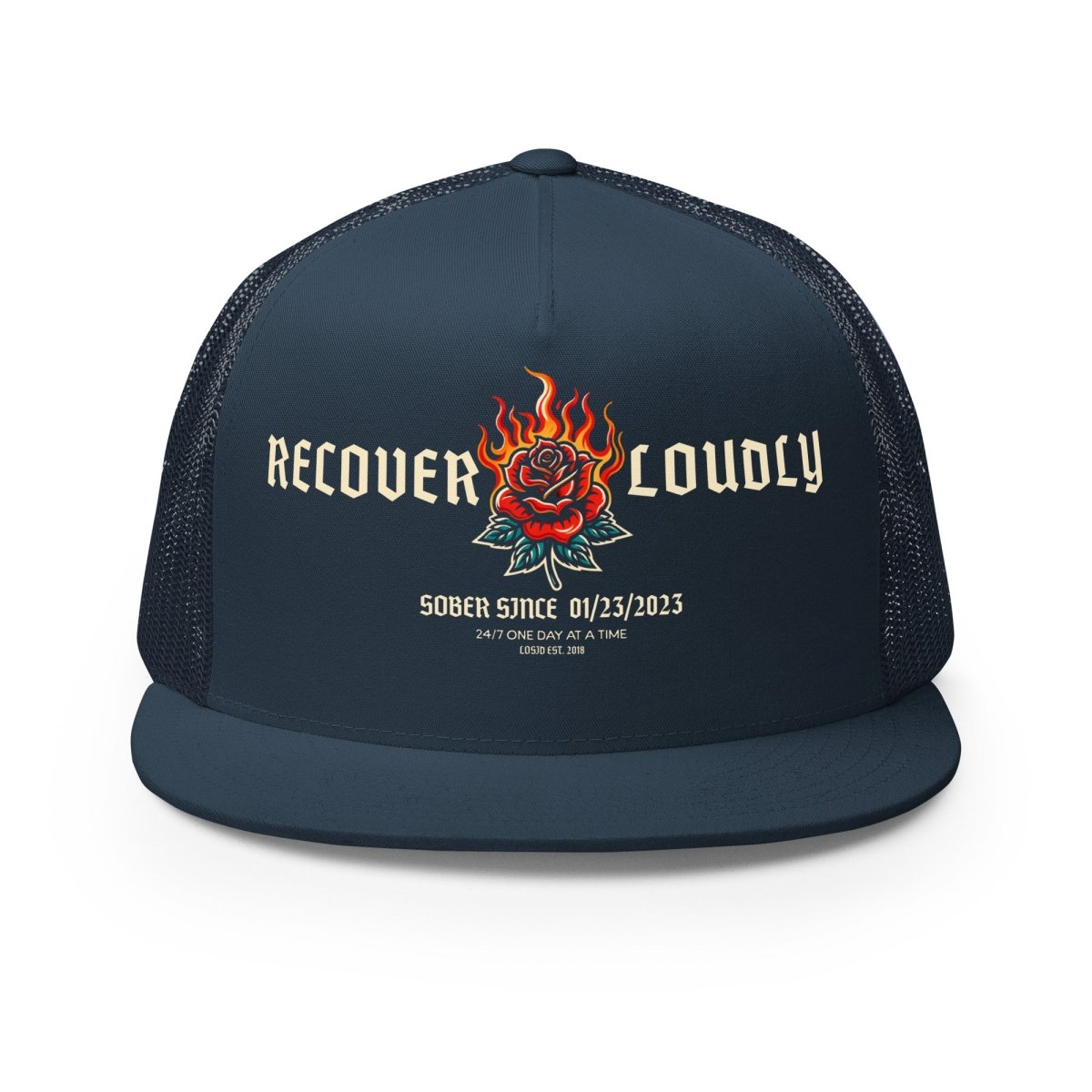 Recover Loudly Sober Hat graphic detail (view 4)