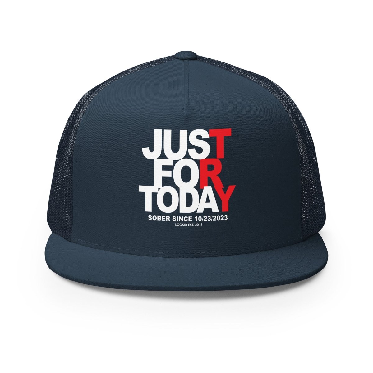 Just For Today Sober Hat graphic detail (view 4)