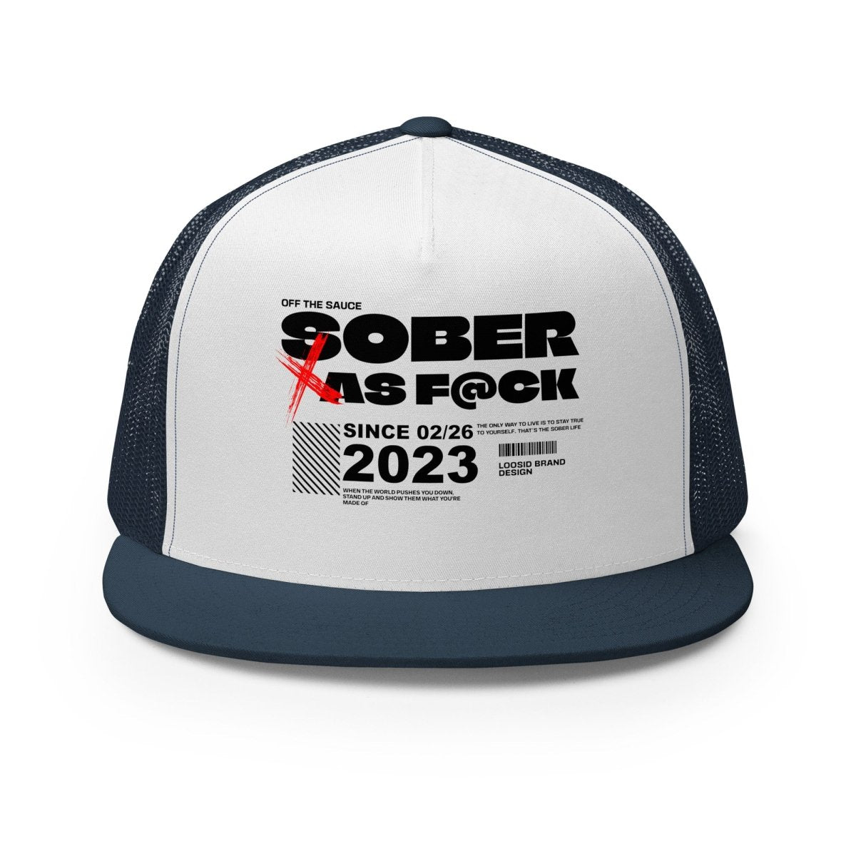 Sober As F*ck Sober Hat product photo (view 10)