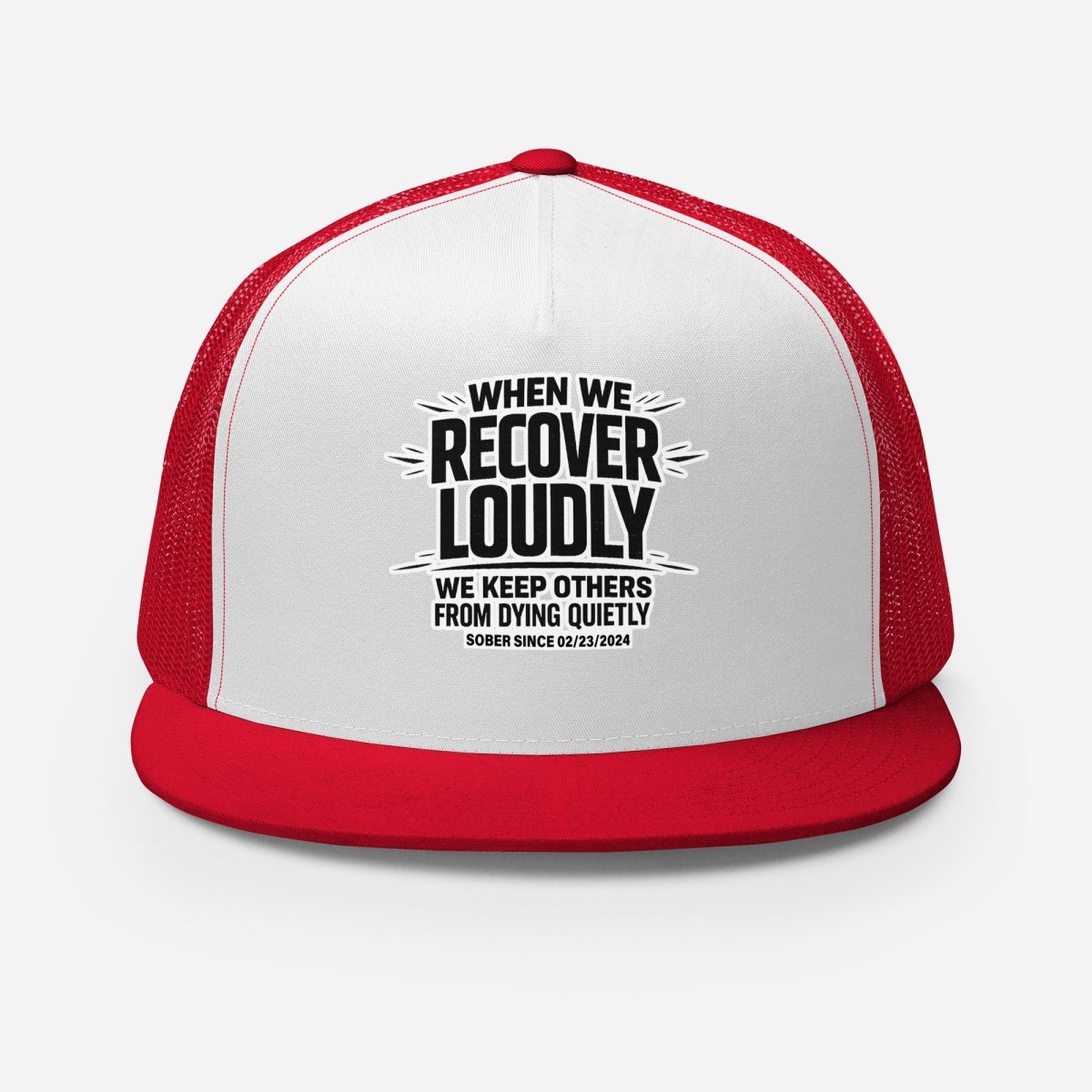We do Recover Sober Hat packaging detail (view 18)