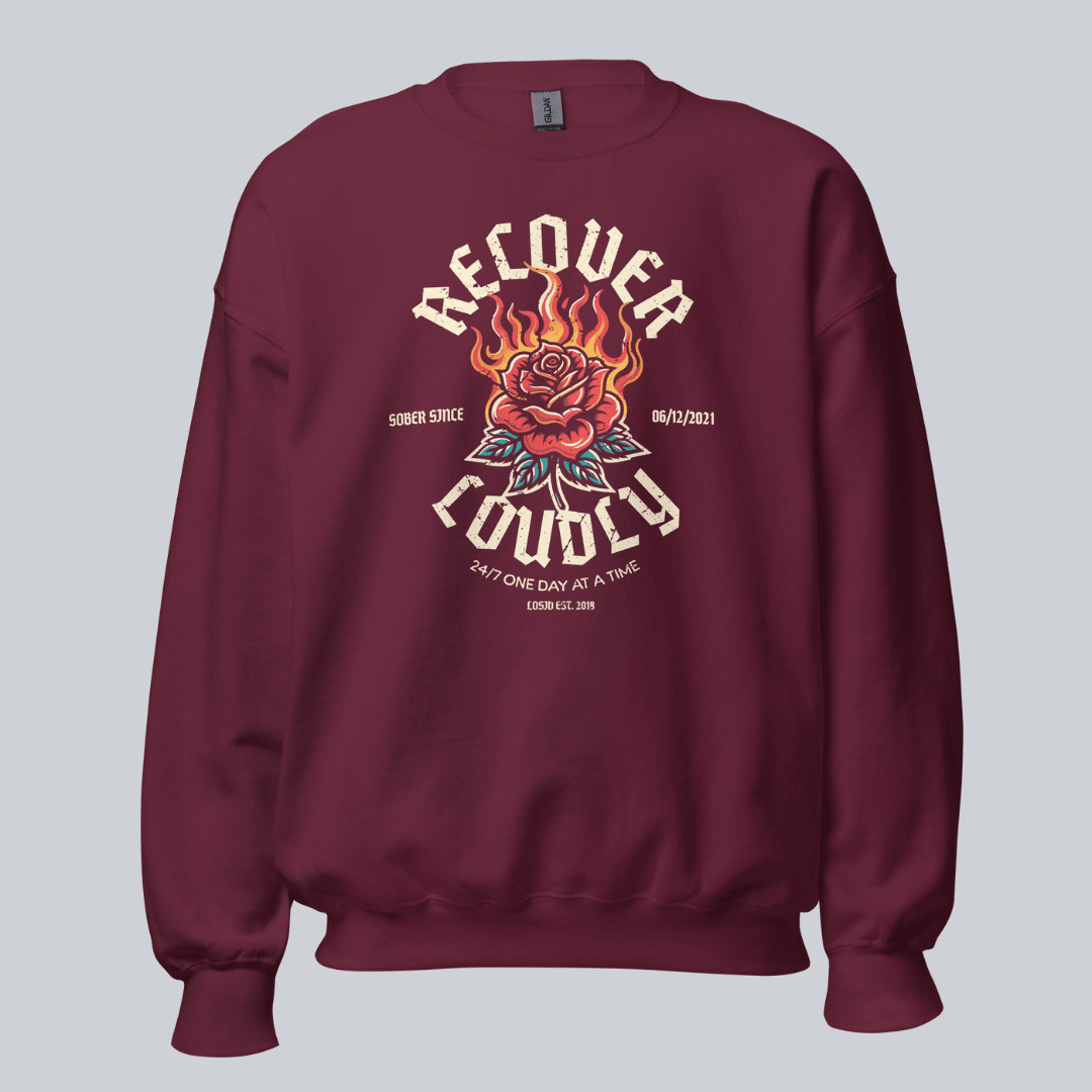 Recover Loudly Recovery Hoodie lifestyle view (view 15)