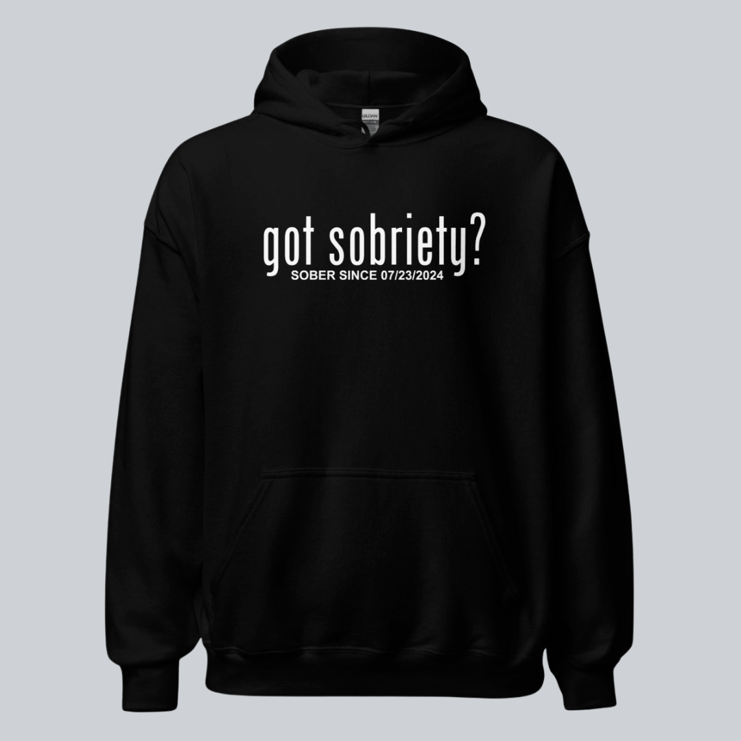 Got Sobriety Recovery Hoodie packaging detail (view 8)