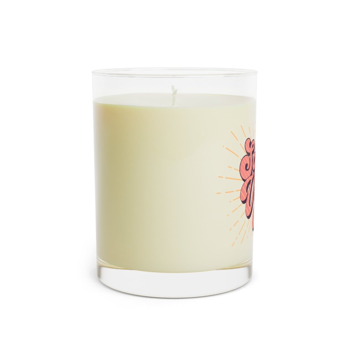 Sober Vibes Sobriety Sobriety Candle flat lay styled image (view 3)