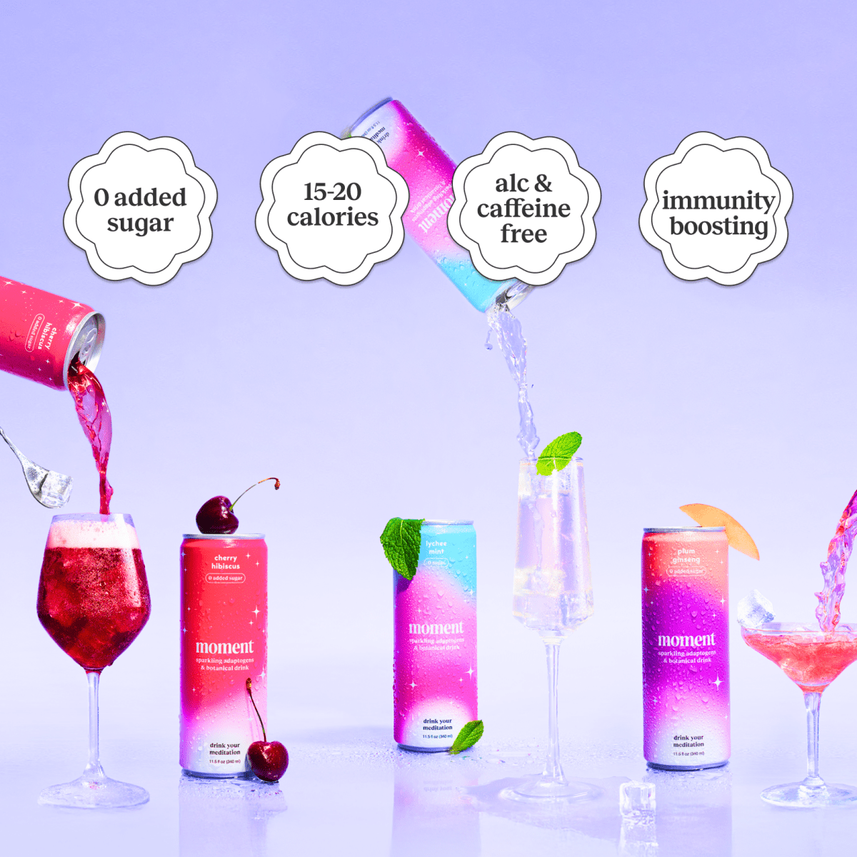 bestsellers (sparkling & still mocktail | 18 pack)