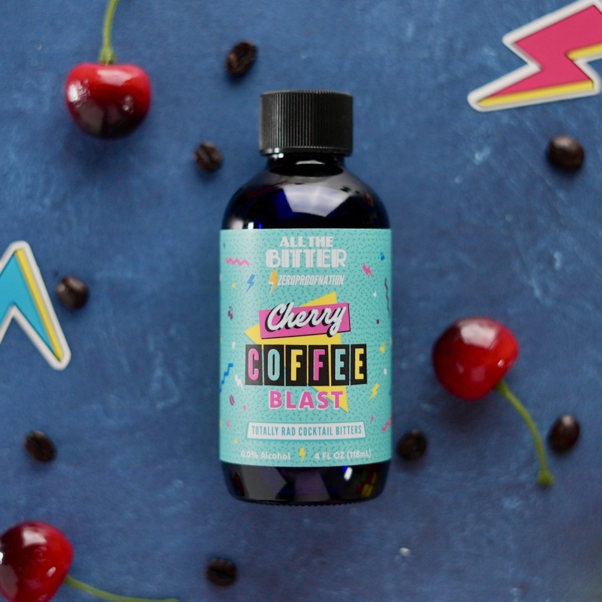 Loosid Cherry Coffee Blast Bitters Sobriety Gift featuring the design