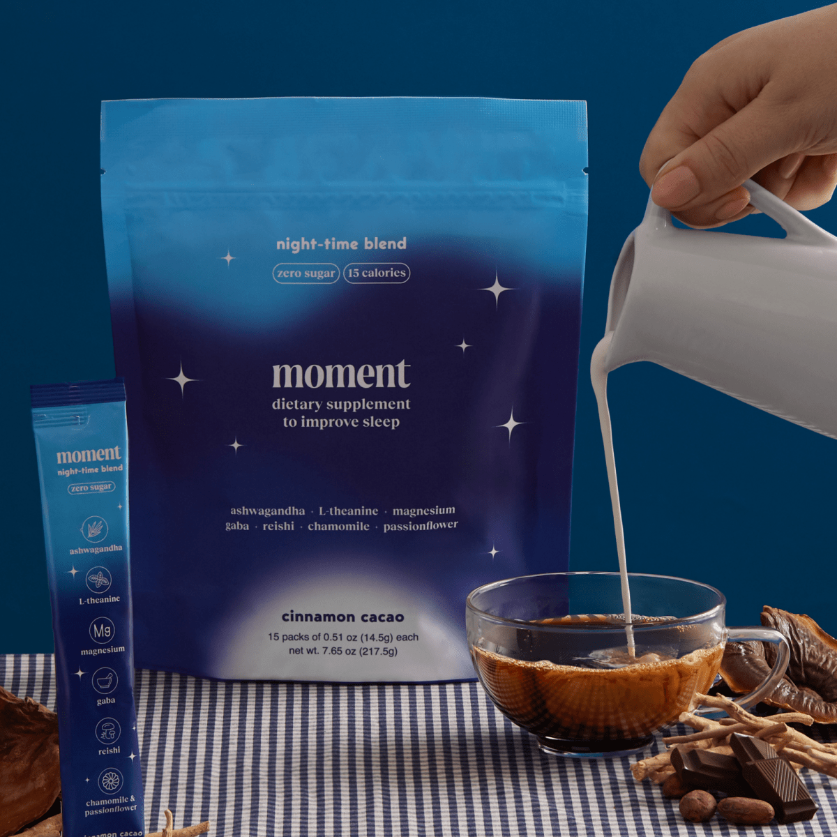 Loosid Chocolate Dream Blend for sleep Sobriety Gift featuring the design