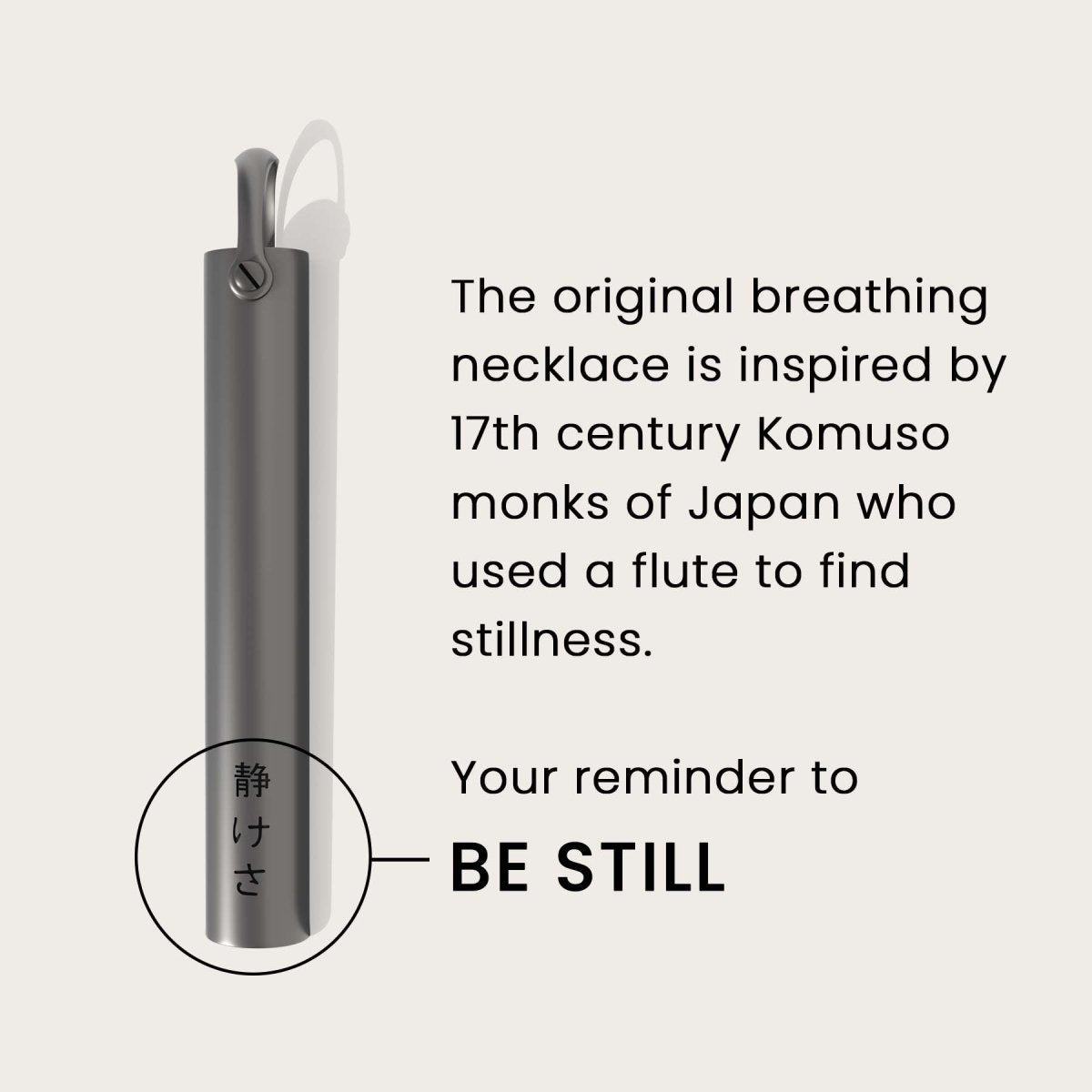anxiety breathing necklace calm breathing aid
