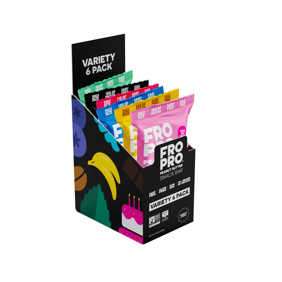 Loosid Variety 6 pack Sobriety Gift featuring the design