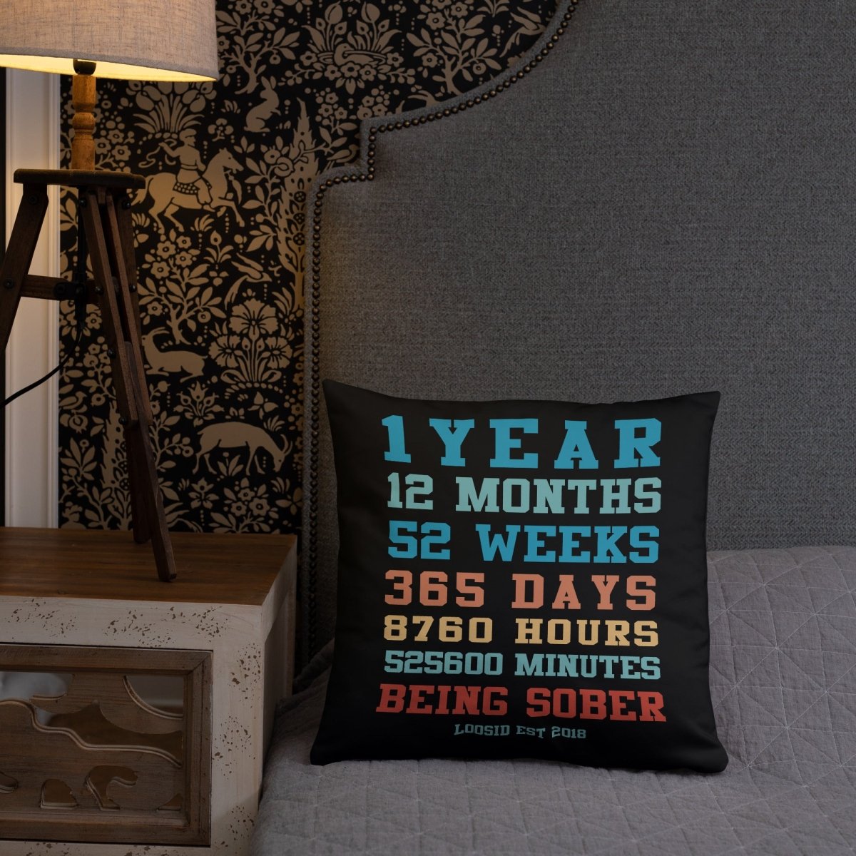 Sober Time Sober Pillow graphic detail (view 14)