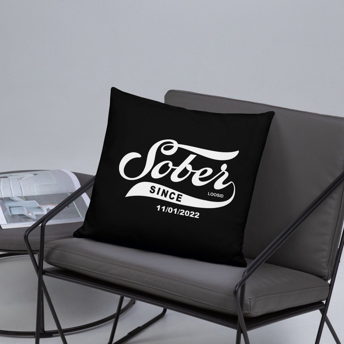 Sober Since Sober Pillow fit detail (view 9)