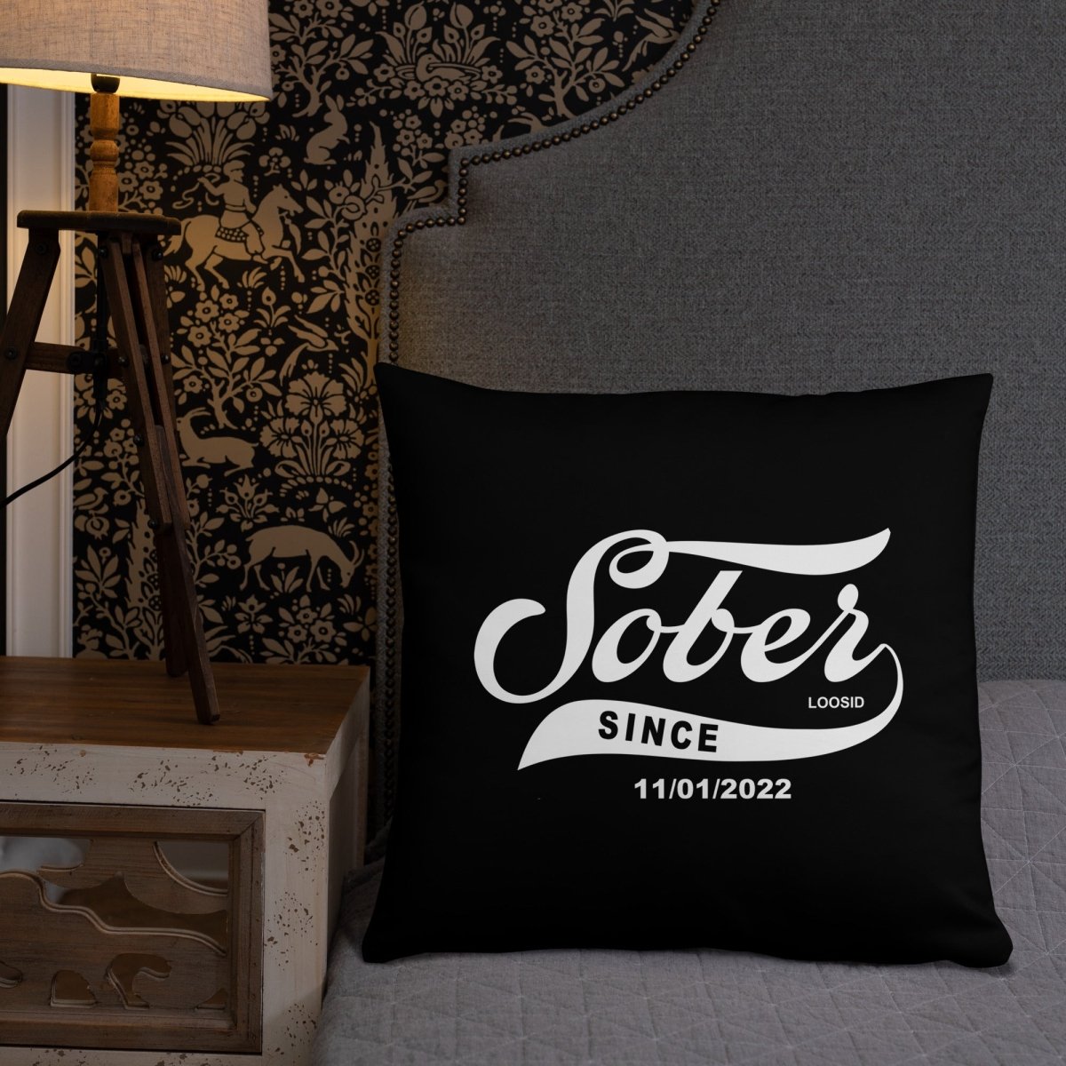 Sober Since Sober Pillow packaging detail (view 18)