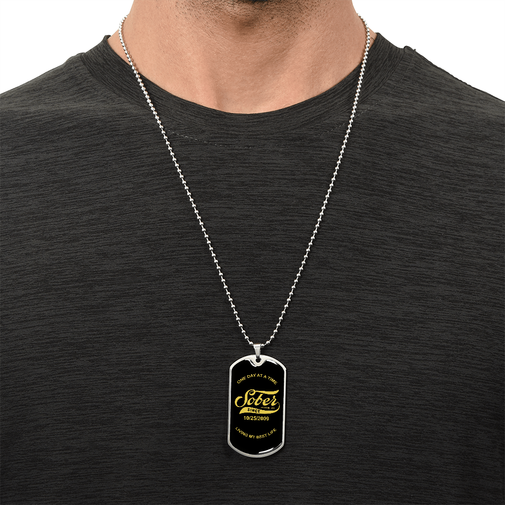 Sober Camo Sobriety Gift side view (view 6)