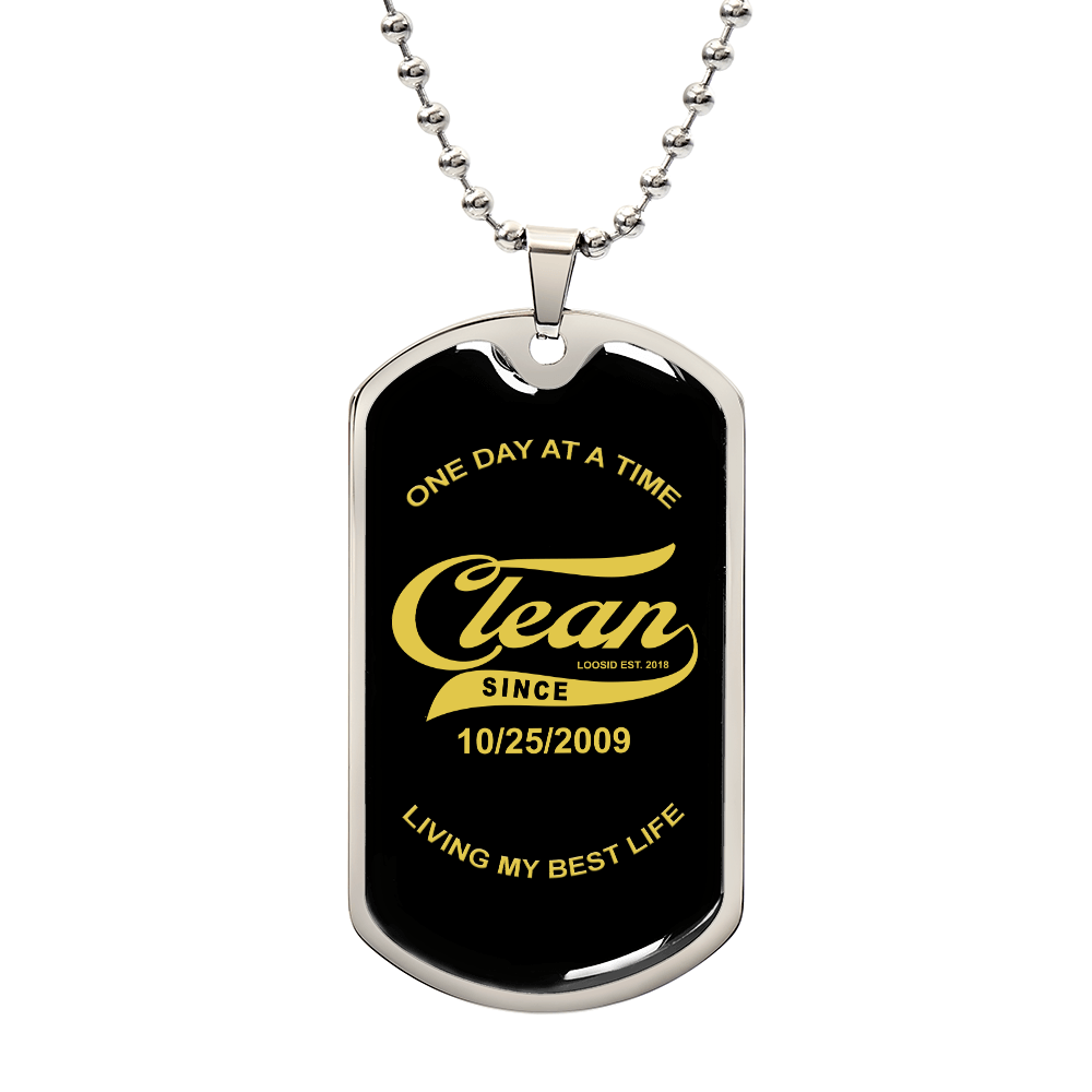 Clean Since Sober Jewelry flat lay styled image (view 3)