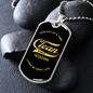 sobriety gift elegant dog tag for personal empowerment