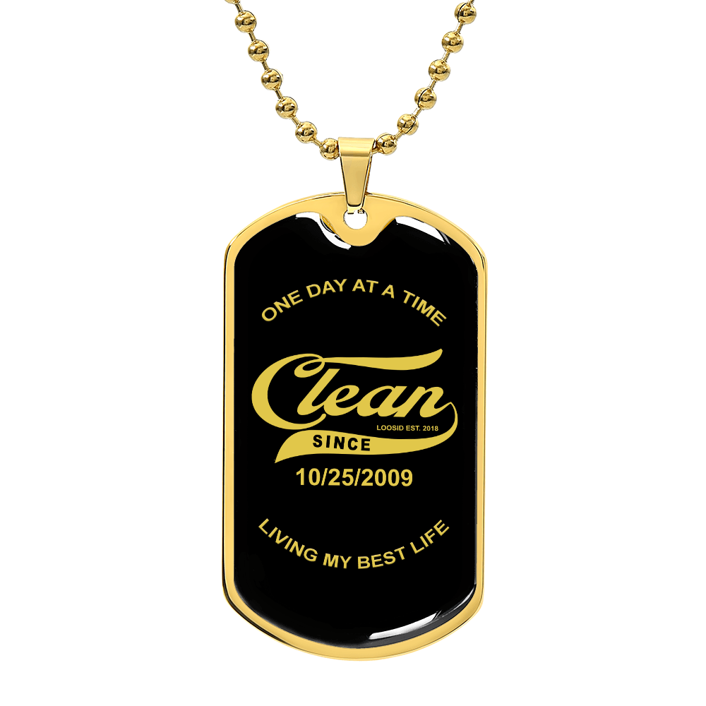Clean Since Sober Jewelry packaging detail (view 8)
