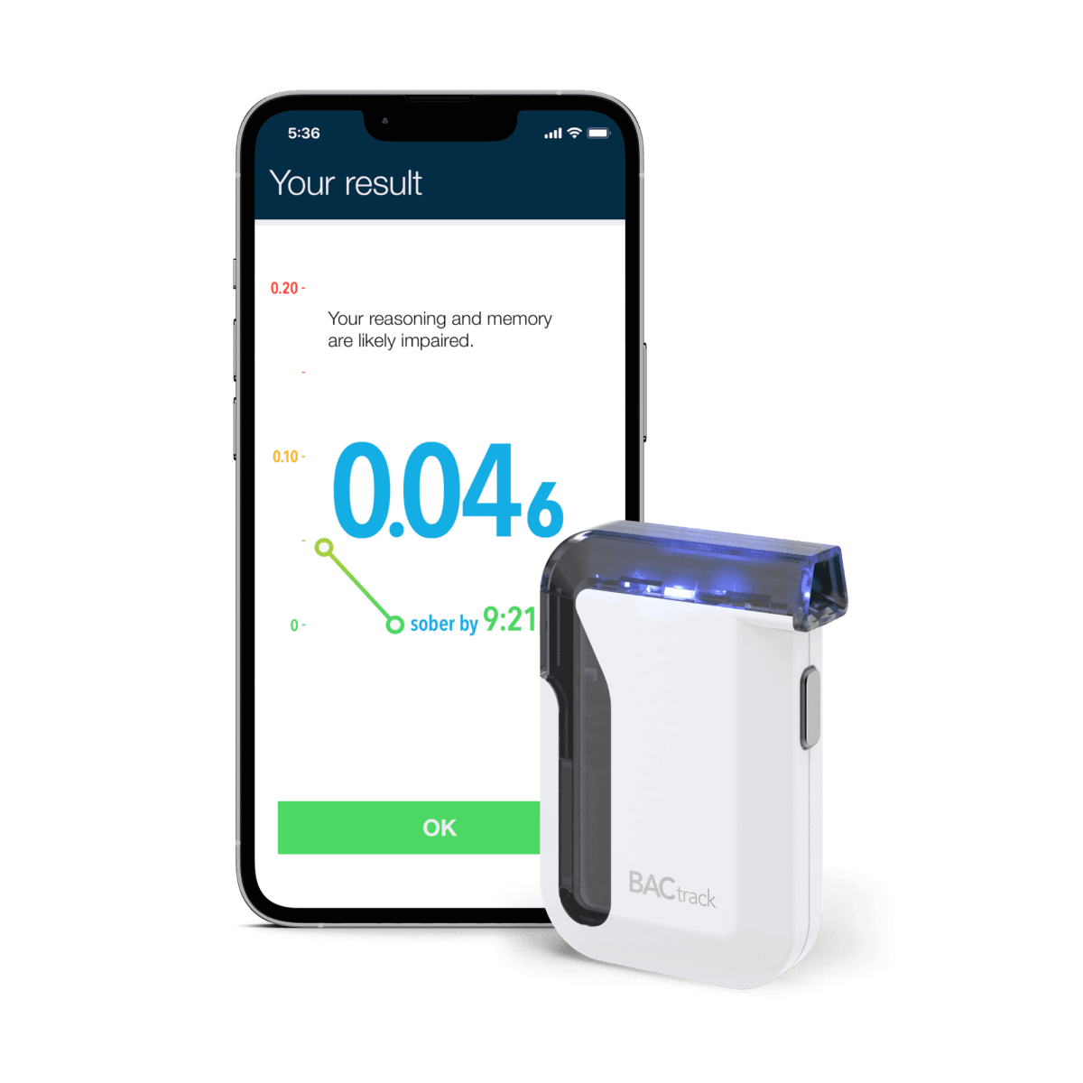 simple BACtrack mobile product image