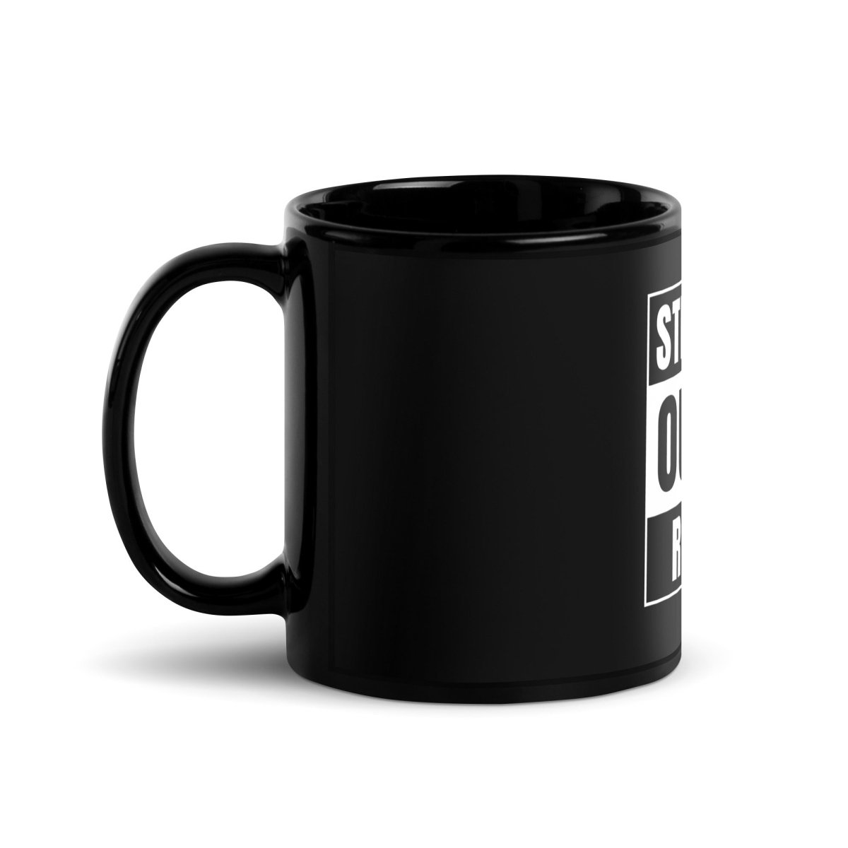 Straight Outta Rehab Sober Sober Coffee Mug flat lay styled image (view 3)