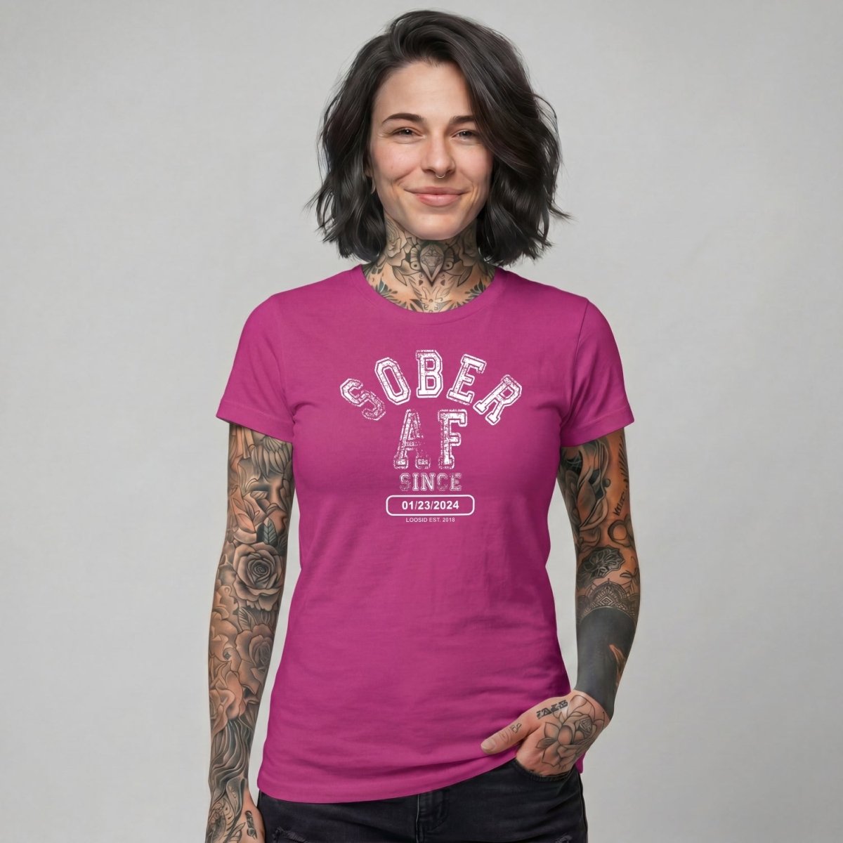 Sober T Shirt | Women's Sober AF Tee