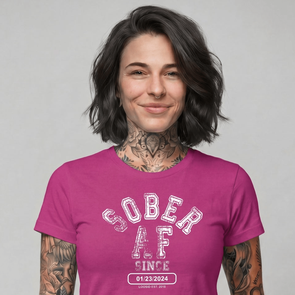 Sober T Shirt | Women's Sober AF Tee