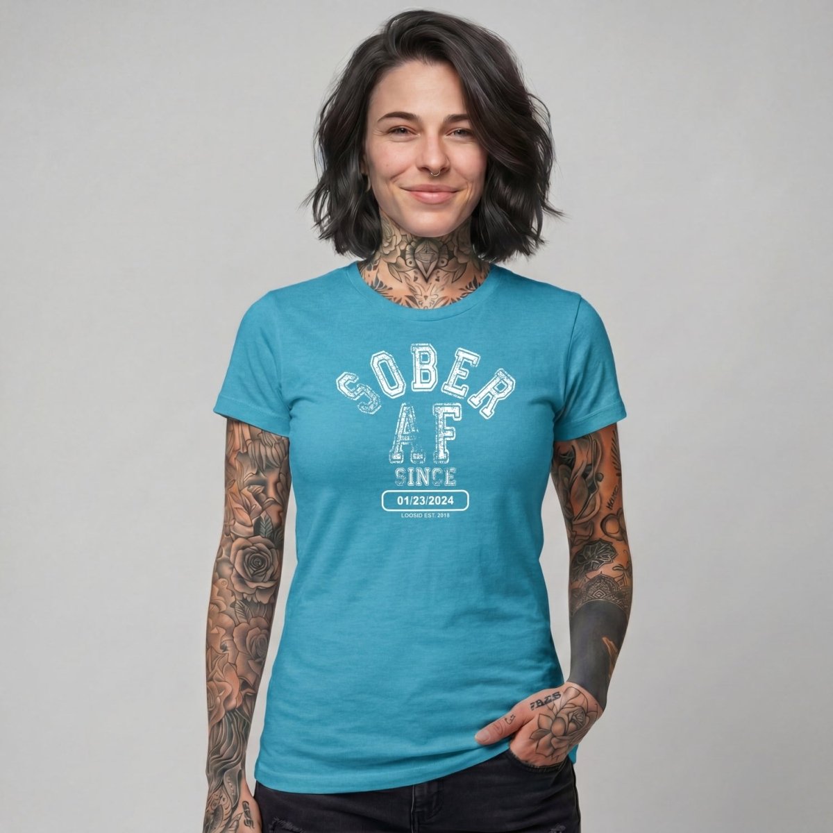 Sober T Shirt | Women's Sober AF Tee
