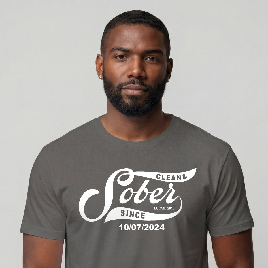 Sober T Shirt | Personalized Sober Since Shirt with Custom Date