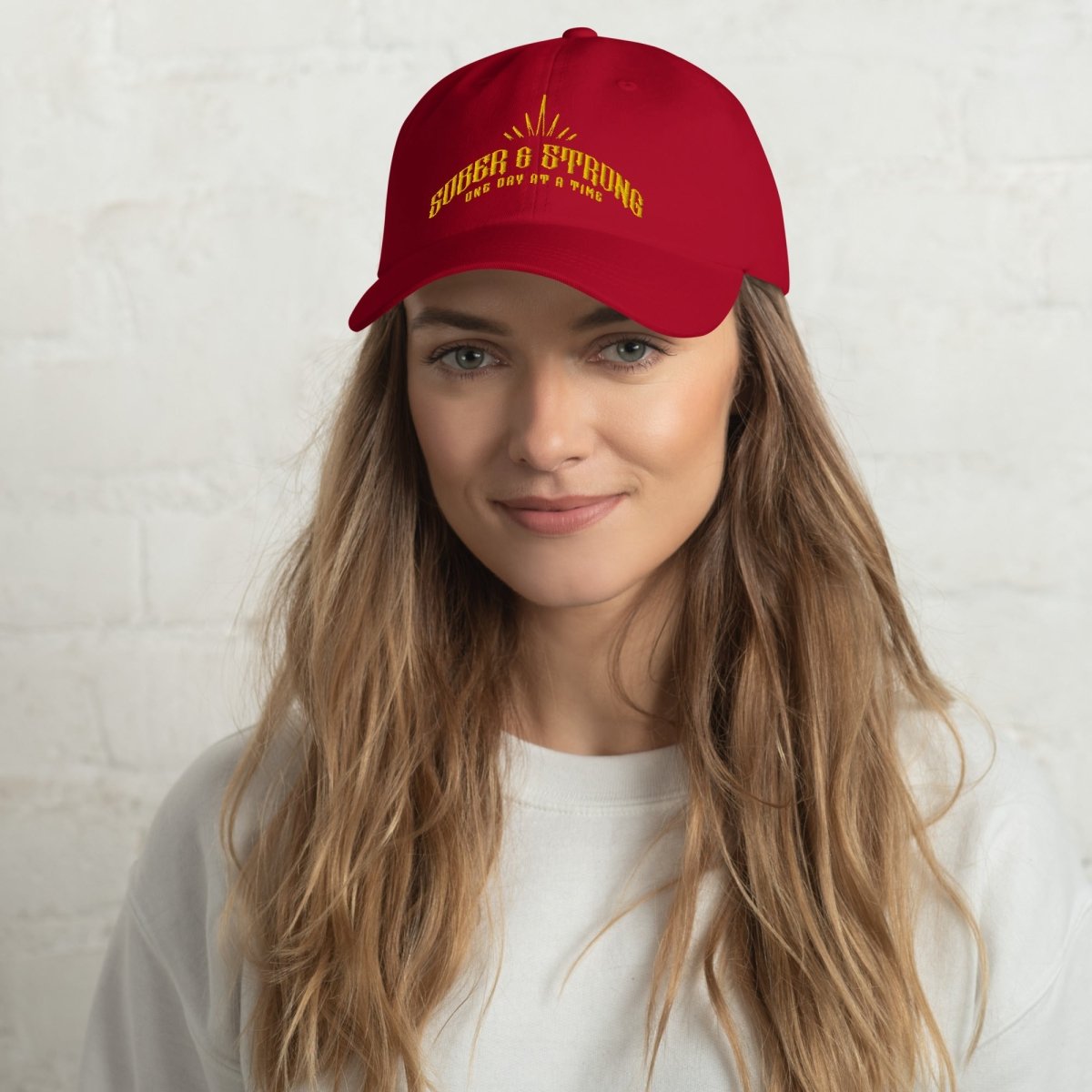Sober & Strong Sober Hat fit detail (view 9)