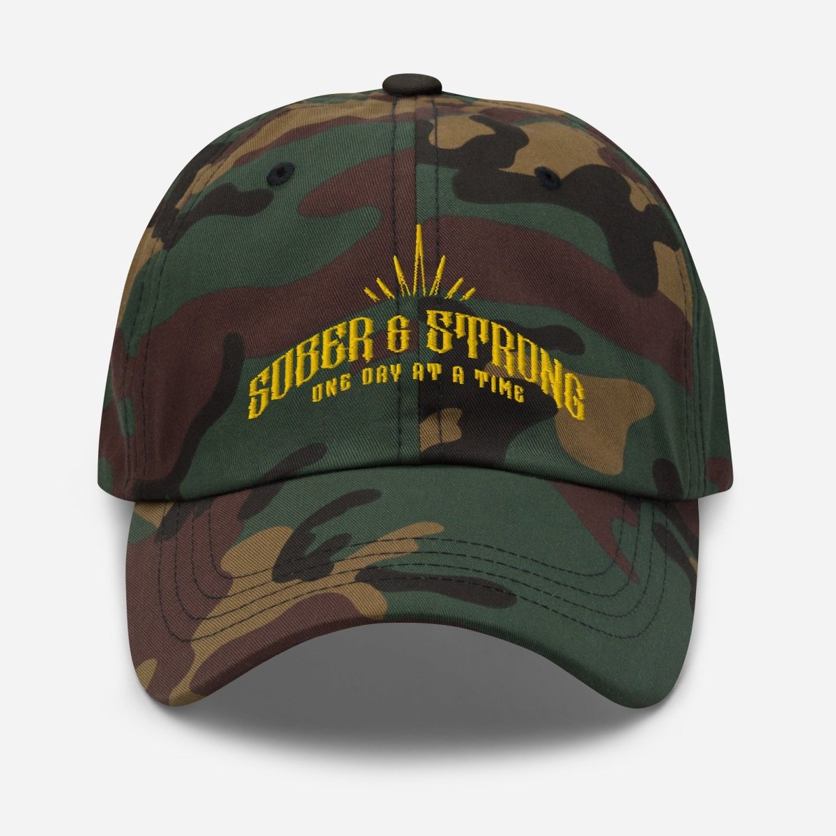 Sober & Strong Sober Hat close-up view (view 2)