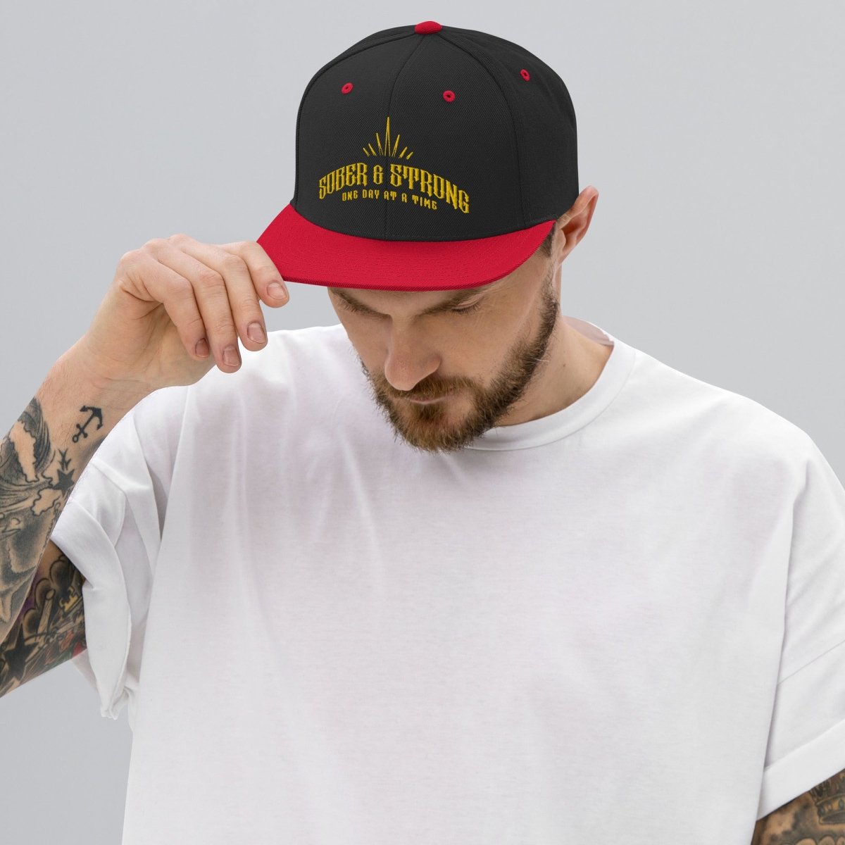 Strong & Sober Sober Hat flat lay styled image (view 3)