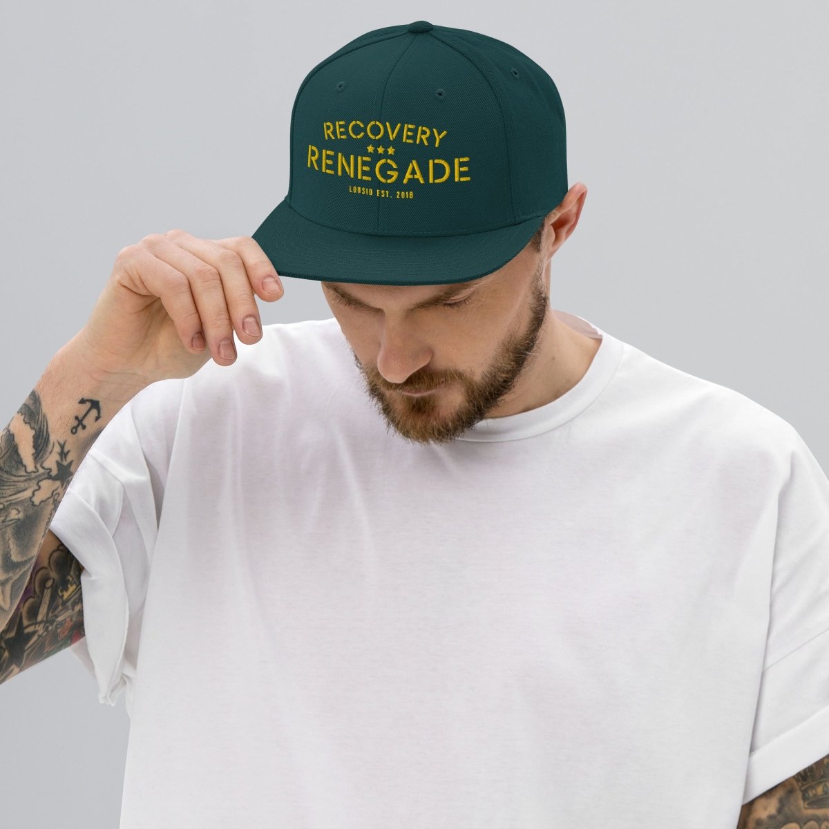 Renegade Snapback Sober Sober Hat back view (view 7)
