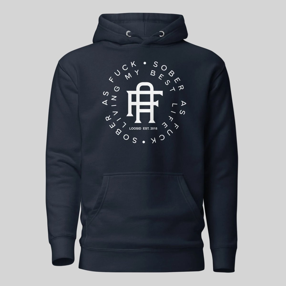 Living My Best Life Recovery Hoodie close-up view (view 12)