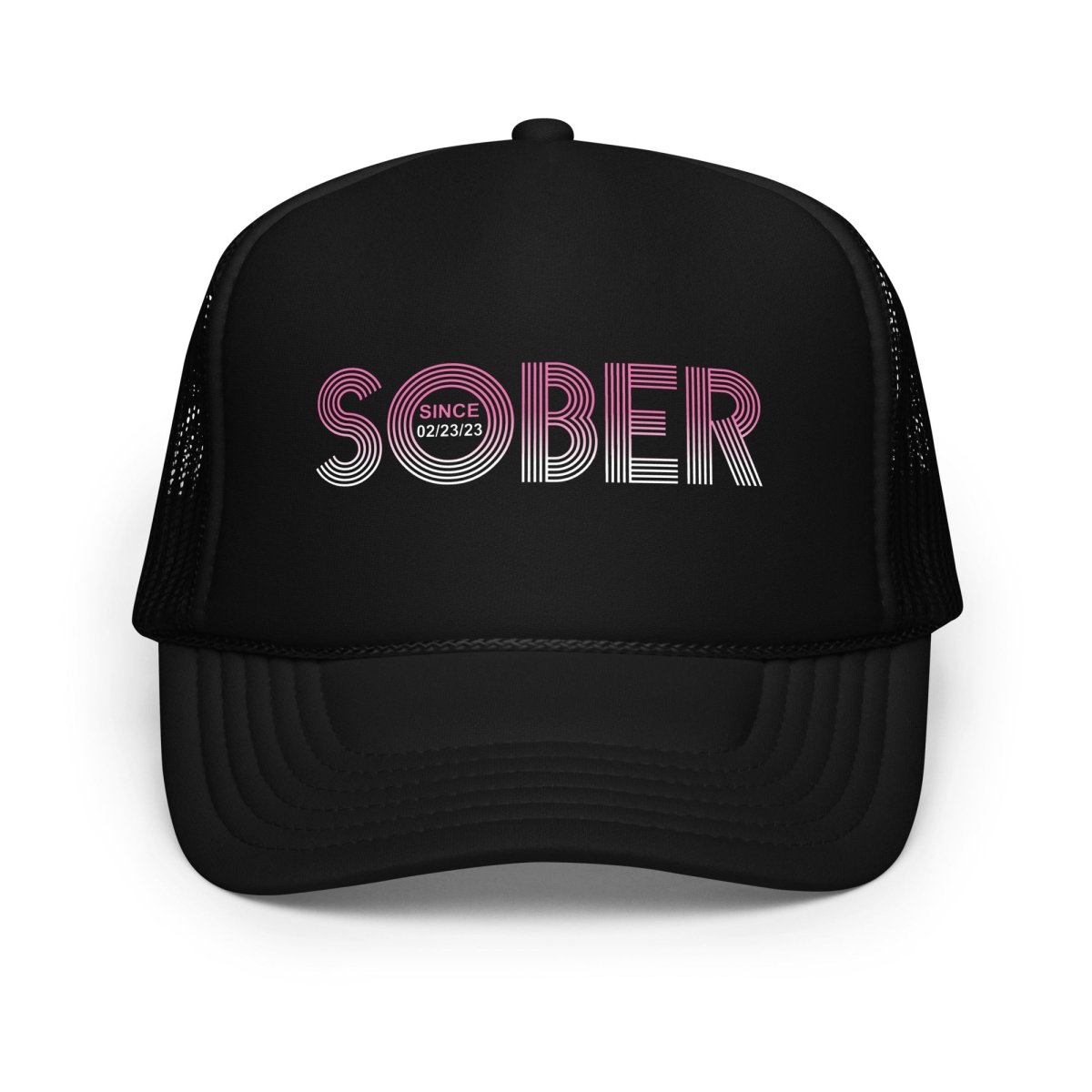 Loosid Sober Since Sober Hat featuring the design