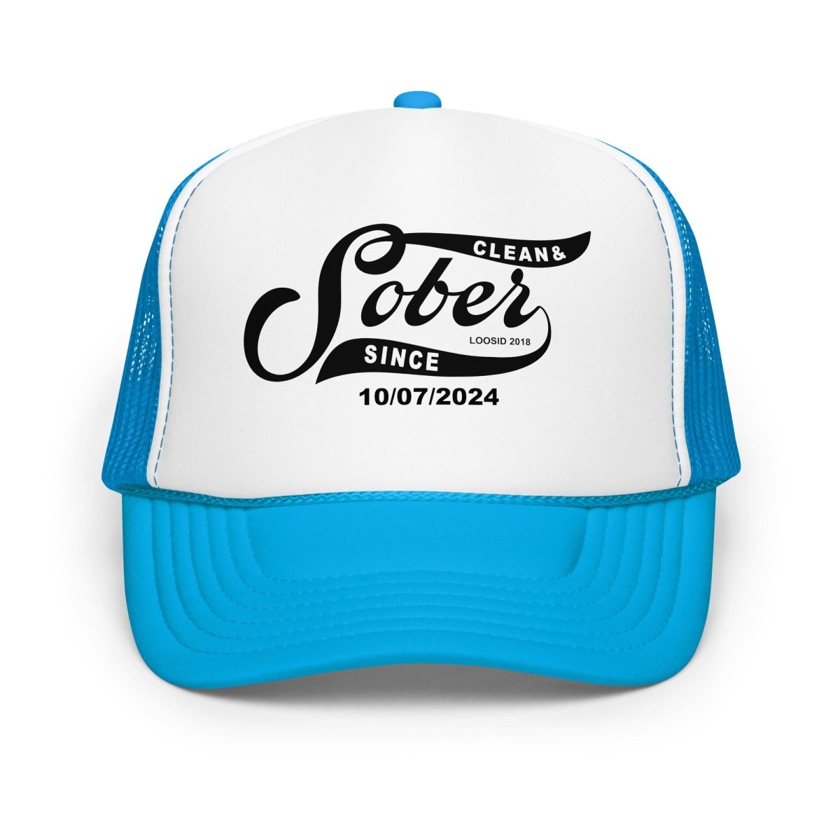 Sober & Clean Since Sober Hat graphic detail (view 4)