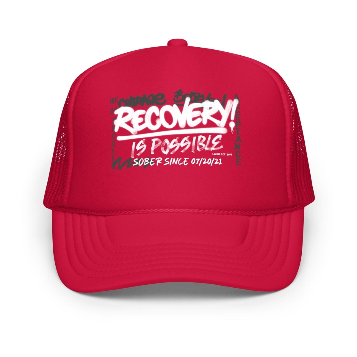 Recovery Is Possible Sober Hat lifestyle view (view 5)
