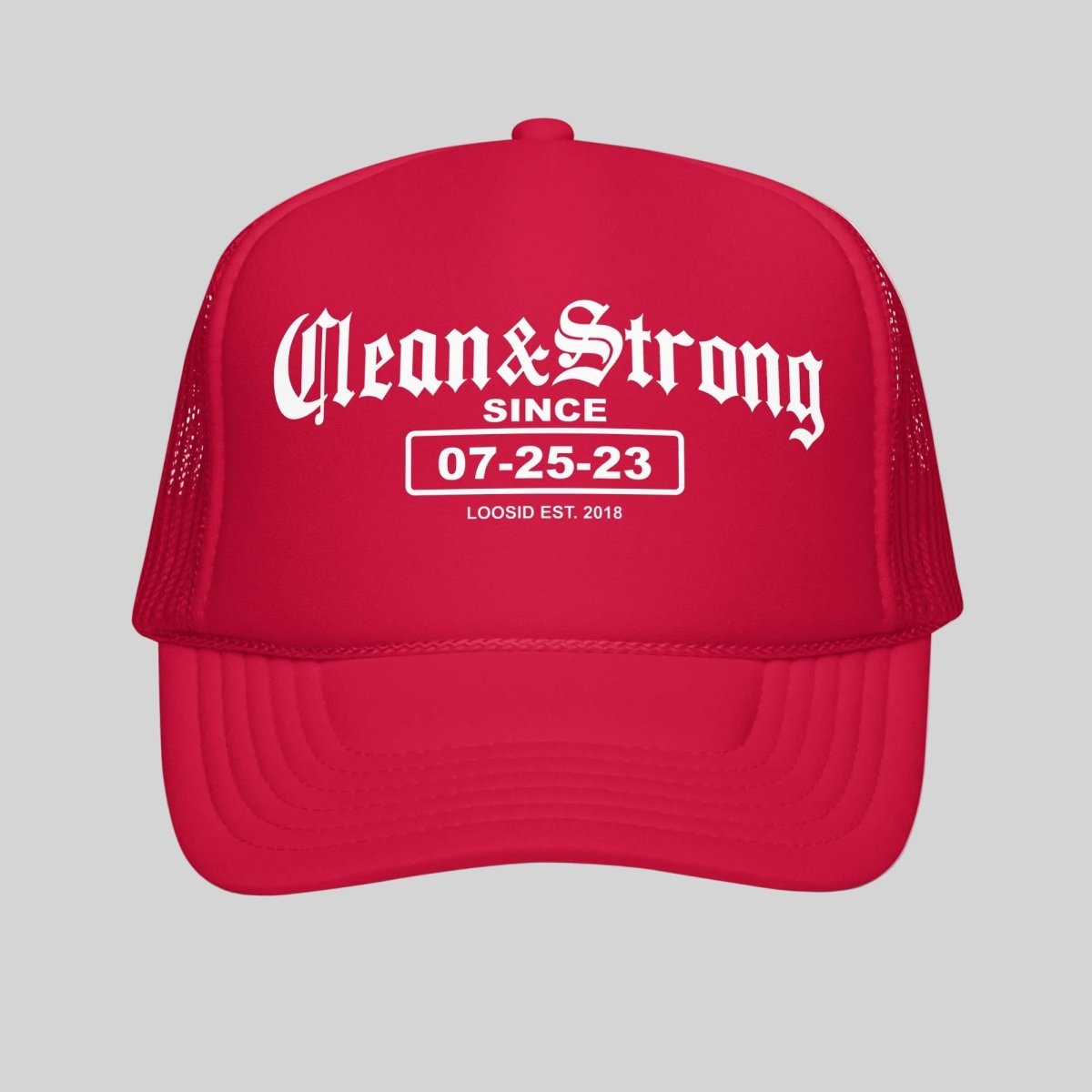 Clean Sober Hat graphic detail (view 4)