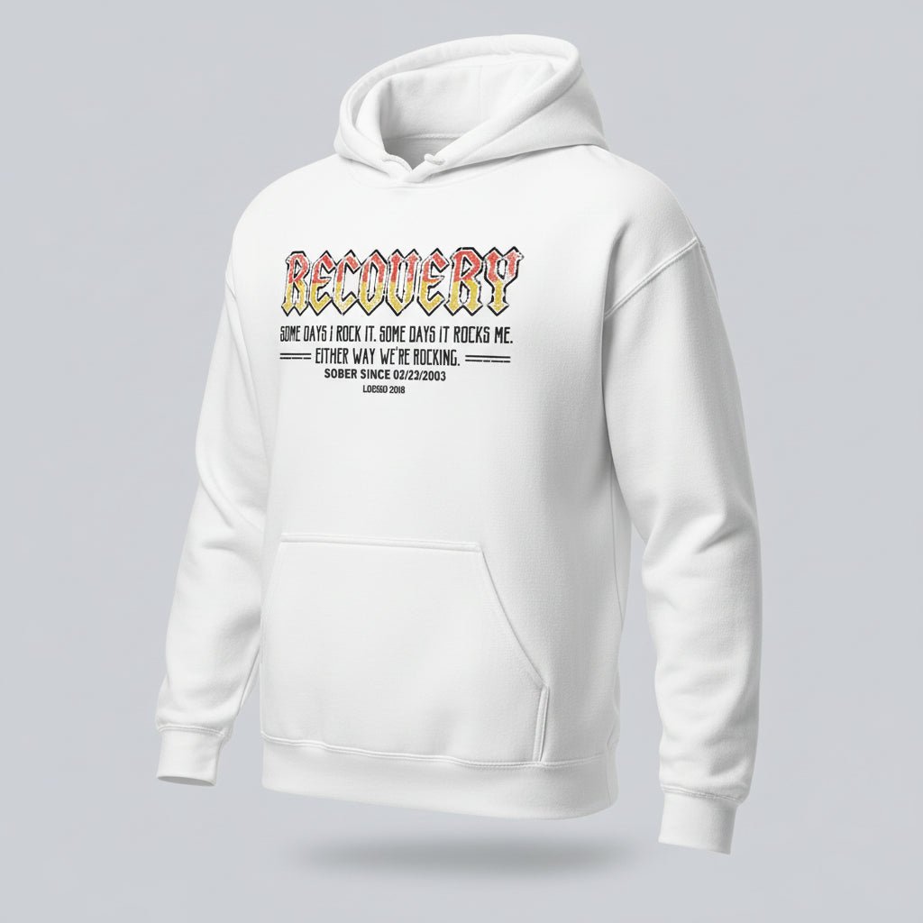 Recovery Rock Recovery Hoodie fit detail (view 9)
