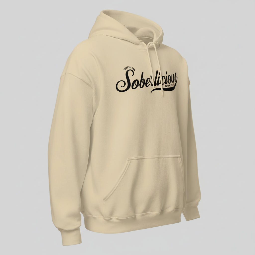 Soberlicious Recovery Hoodie fit detail (view 39)