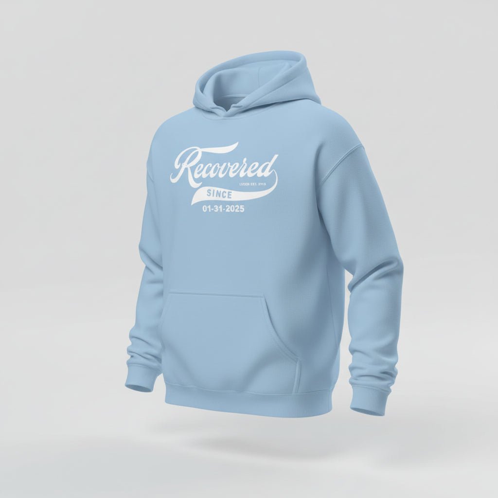 Recovered Since Recovery Hoodie packaging detail (view 8)