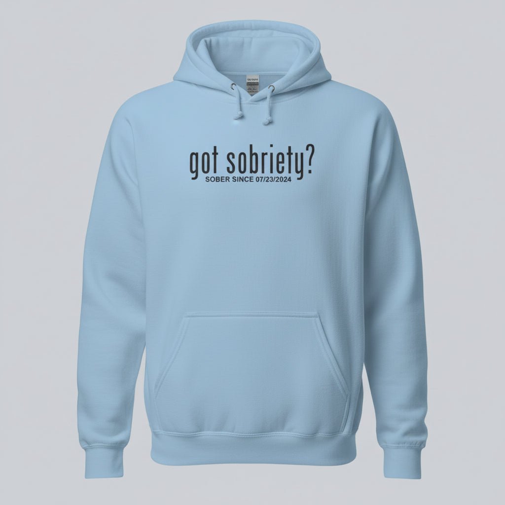 Got Sobriety Recovery Hoodie lifestyle view (view 35)