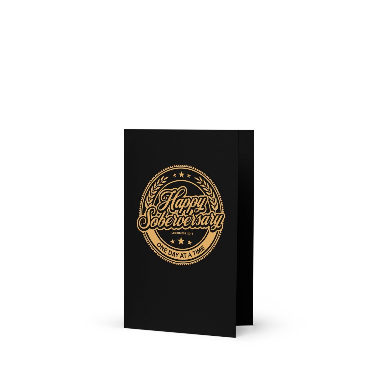Loosid Happy Soberversary Sobriety Gift featuring the design
